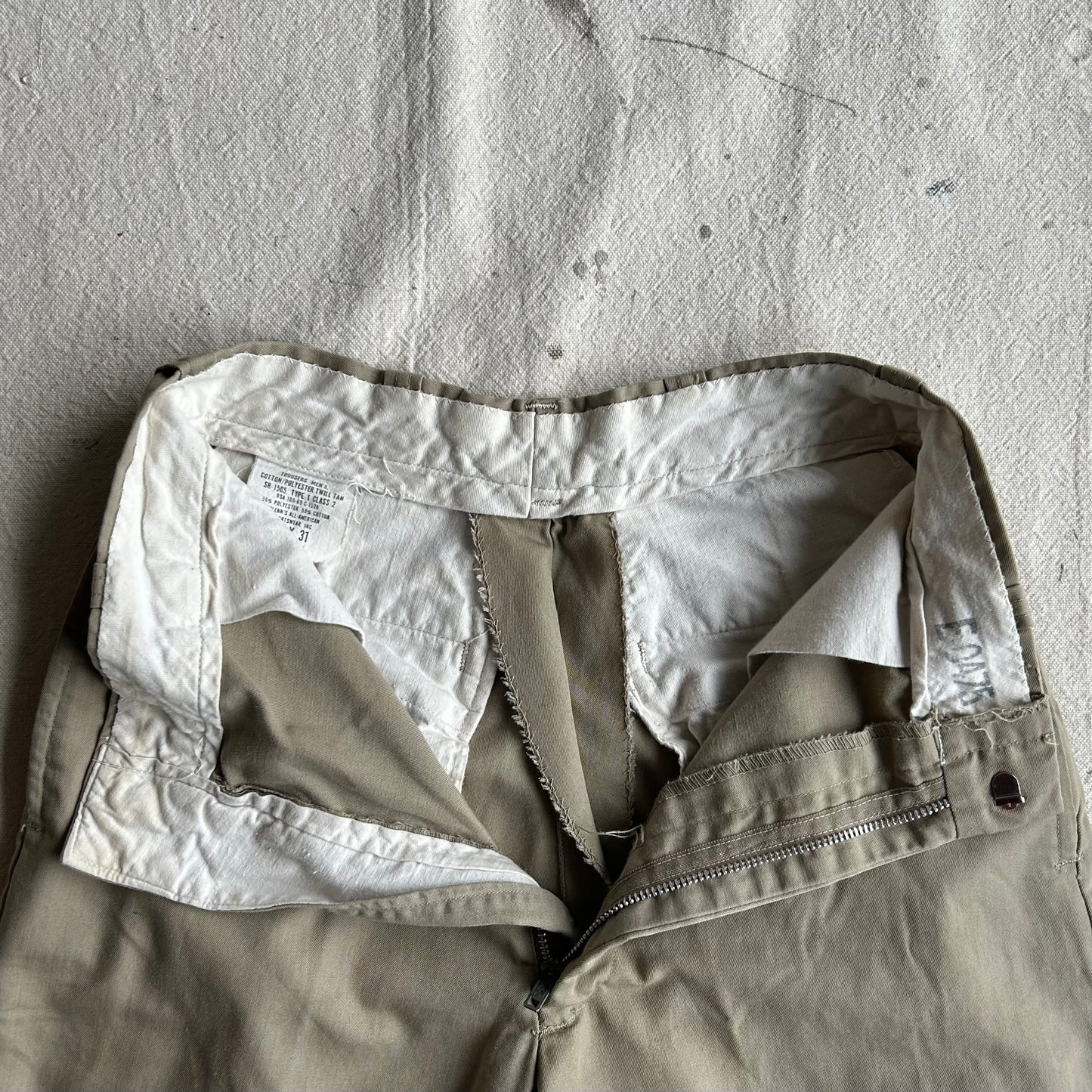 60's Khaki Trouser