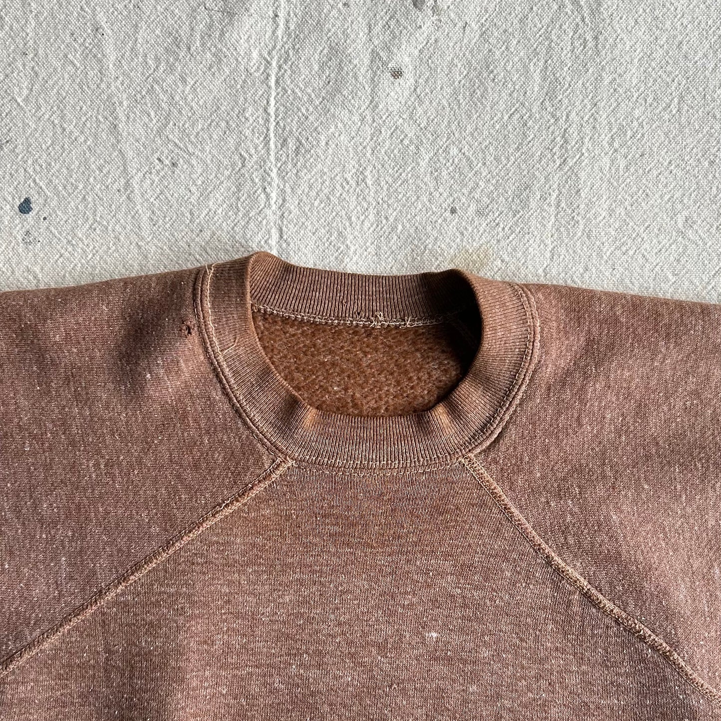 70's Brown Short Sleeve Sweat