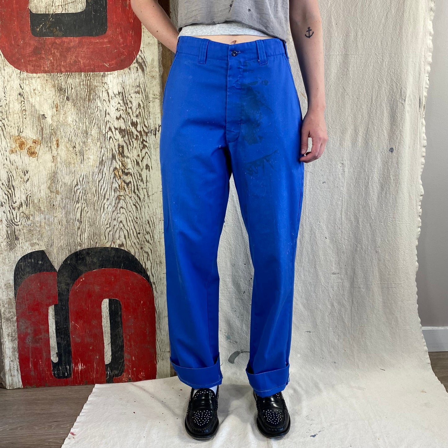 70's Thrashed Utility Pants