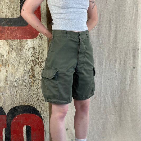 French Military Cargo Shorts