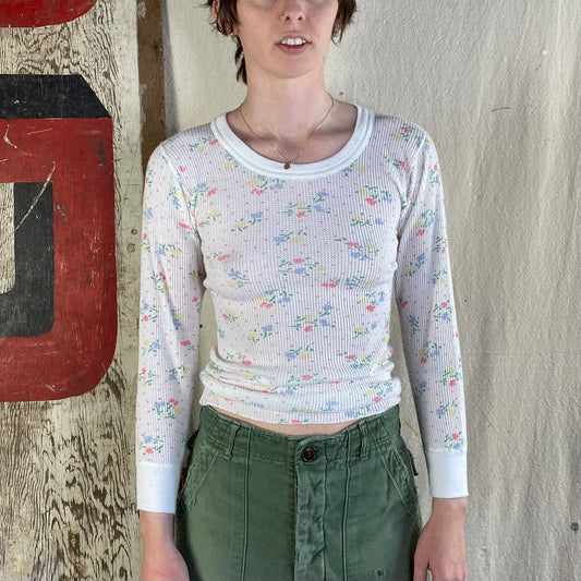 70's Floral Thermal