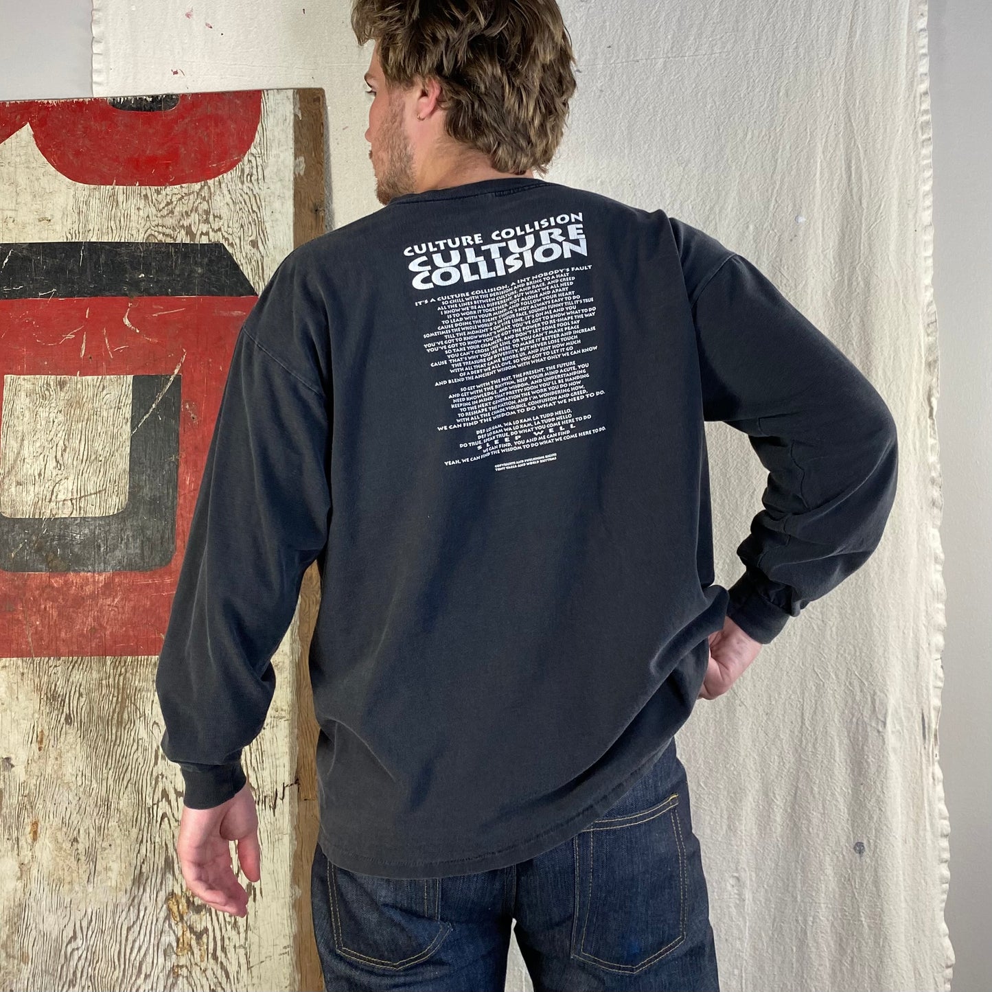 90's Tony Vacca World Rhythms Tour Tee
