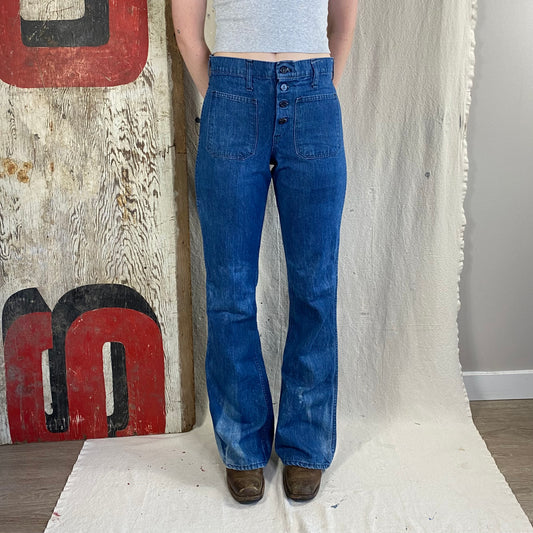 Sun Faded Sailor Flares