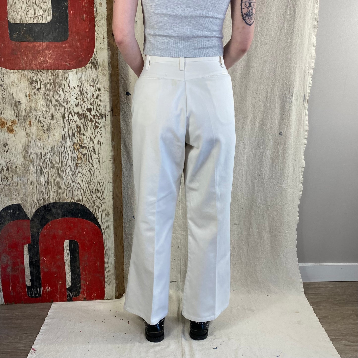 60's White Dickies