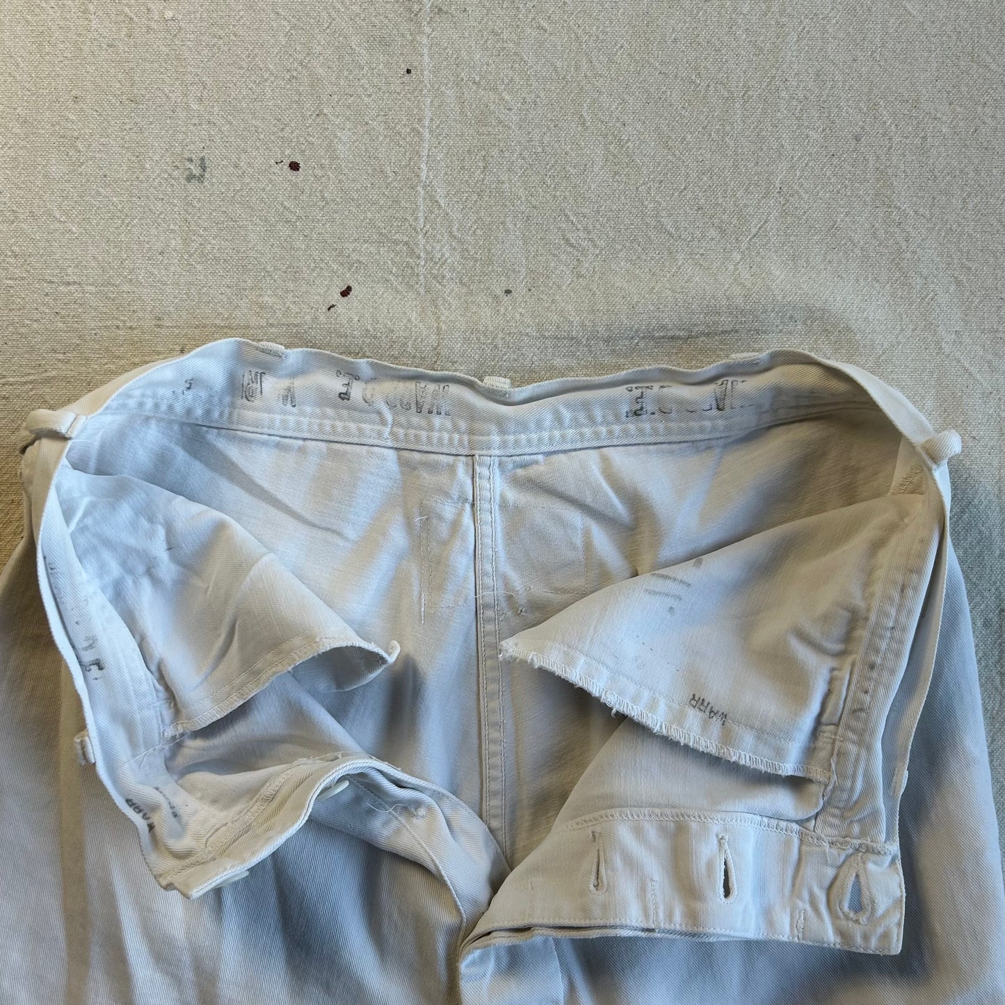 White Sailor Flares
