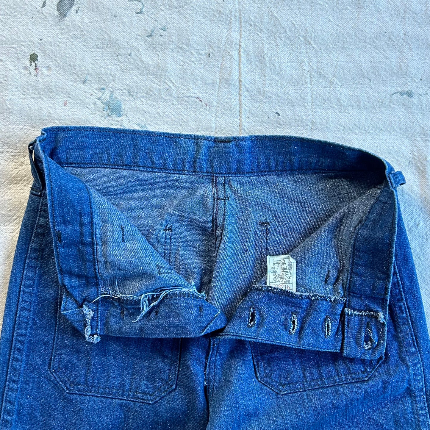 Sun Faded Sailor Flares