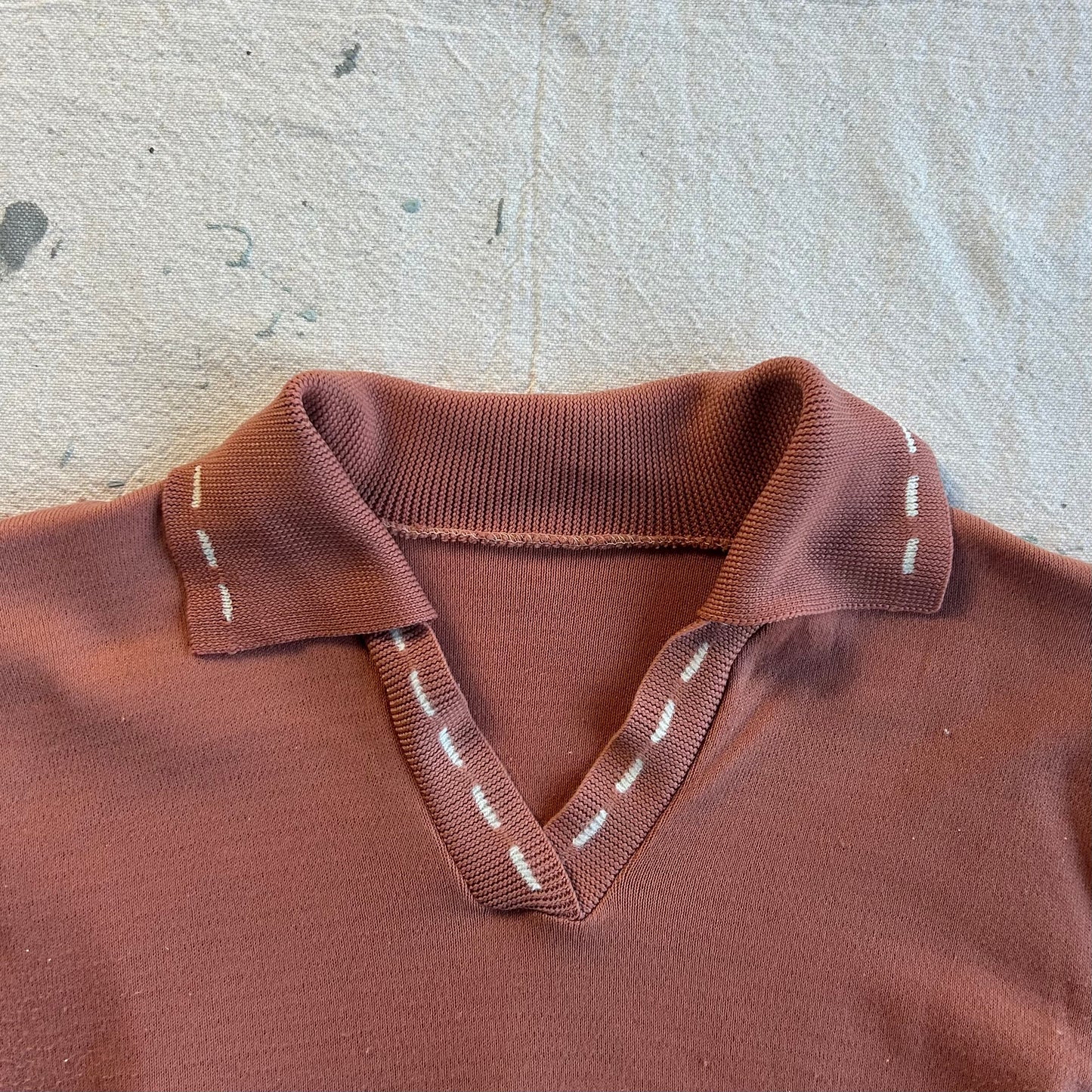70's Collared Top