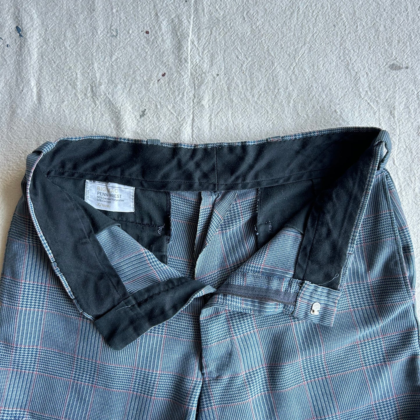 60's Plaid Big Mac Pants