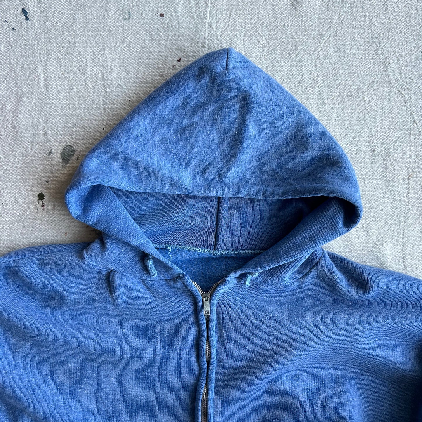 Blue 70's Zip Up