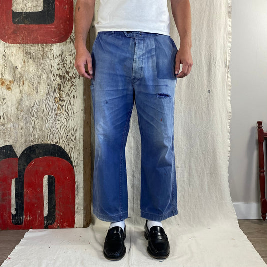 60's French Work Pants