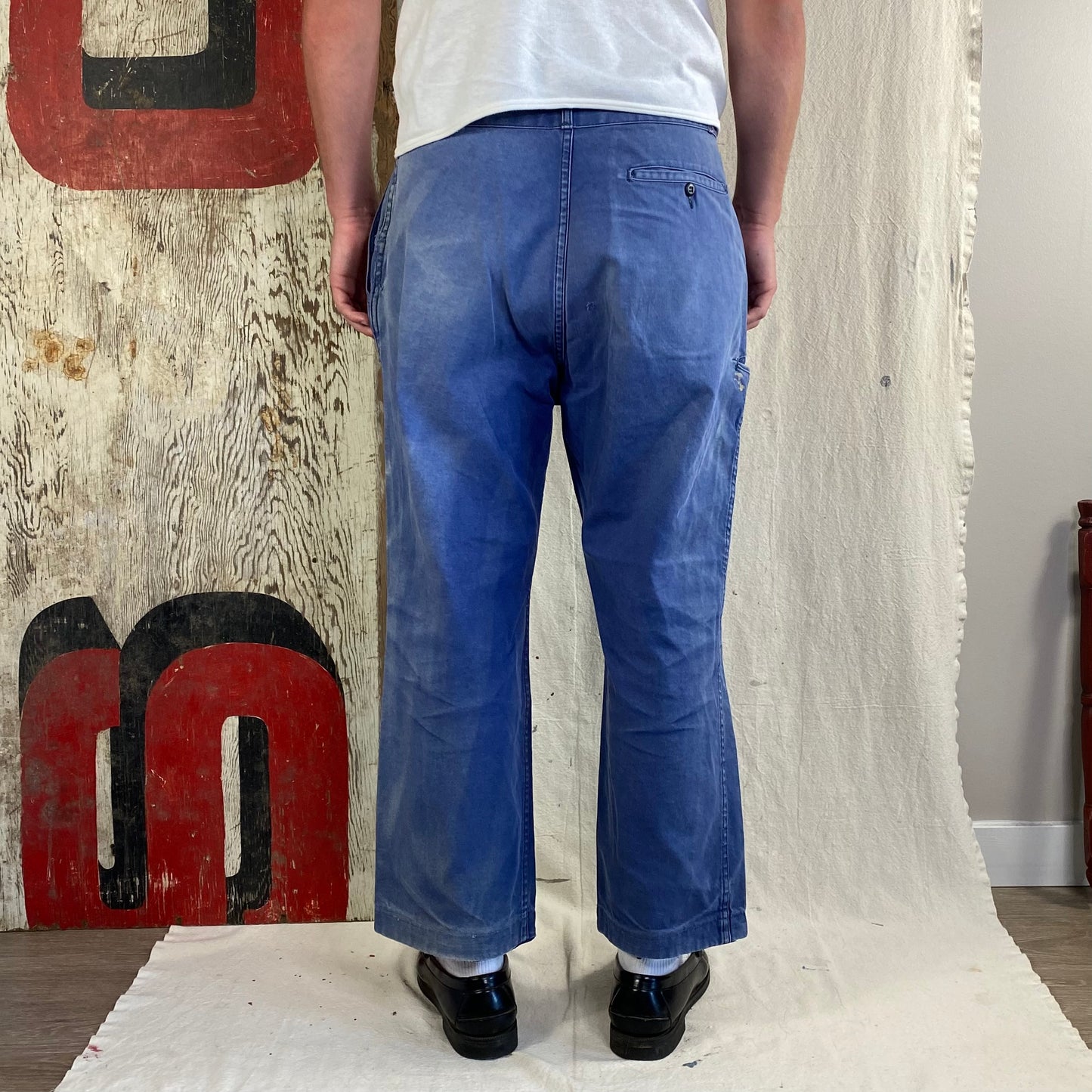 60's French Work Pants