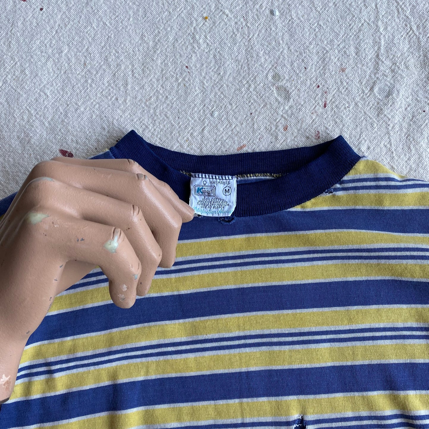 70's K-Mart Striped Pocket Tee