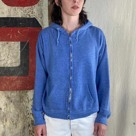 Blue 70's Zip Up