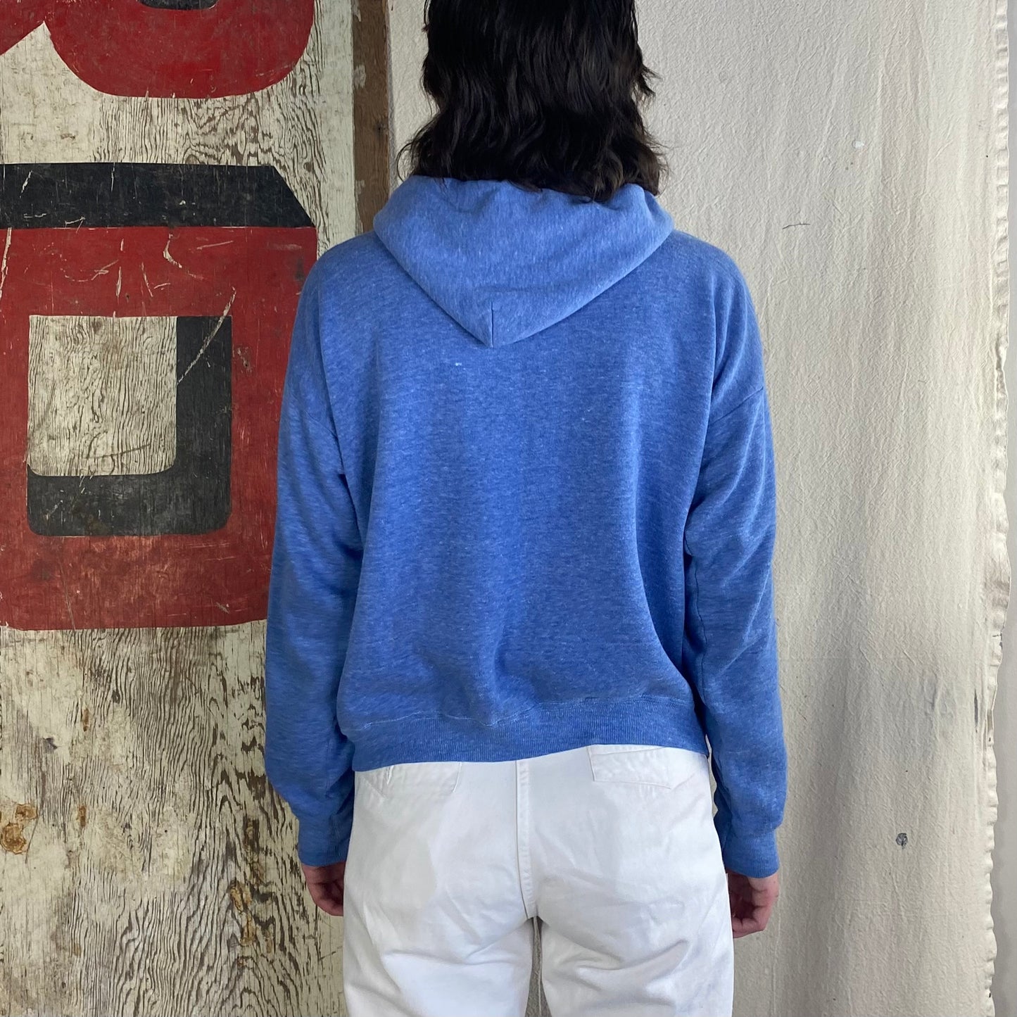 Blue 70's Zip Up