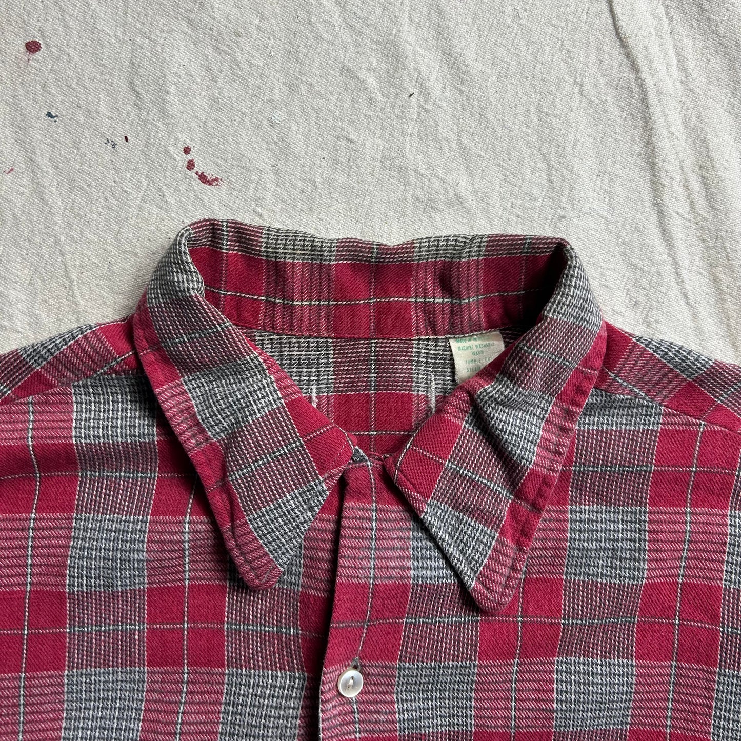 70's Loop Collar Flannel
