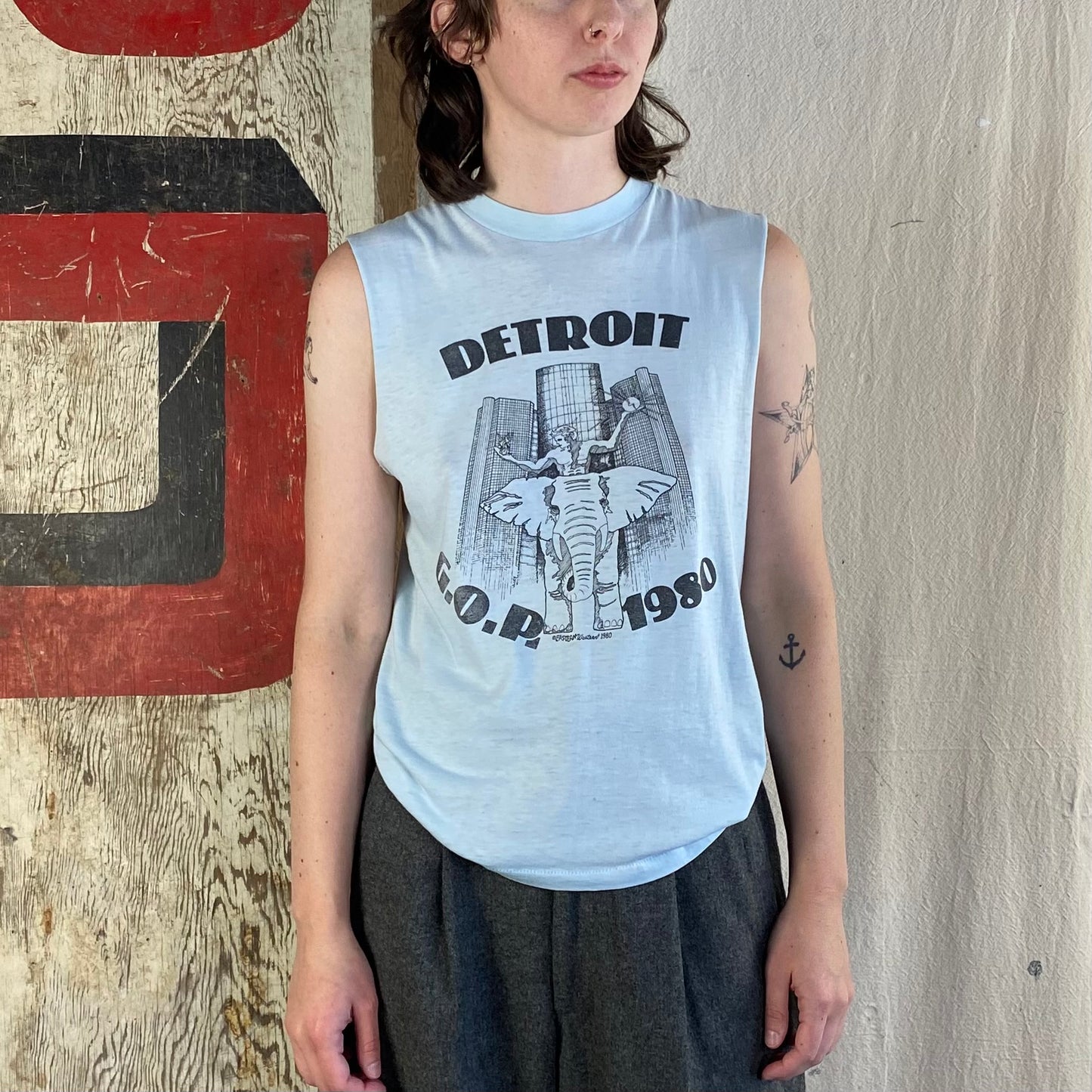80's Detroit Tank
