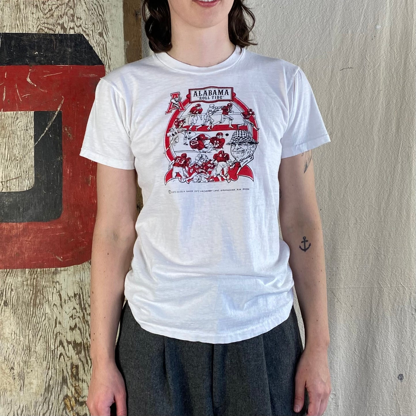 70's Alabama Football Tee