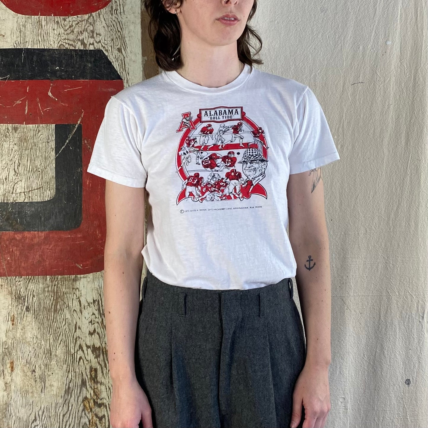 70's Alabama Football Tee