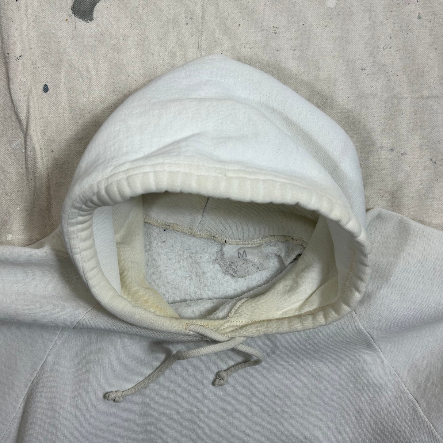 60's White Hoodie