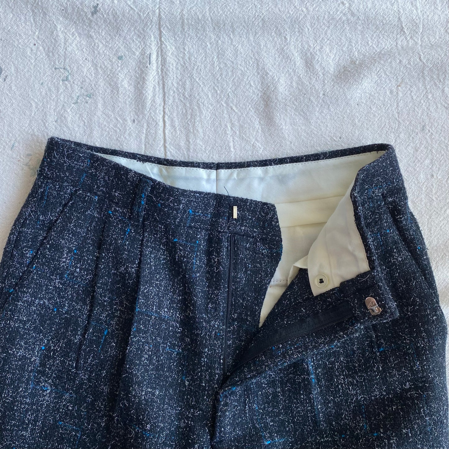Wool 80's Trousers