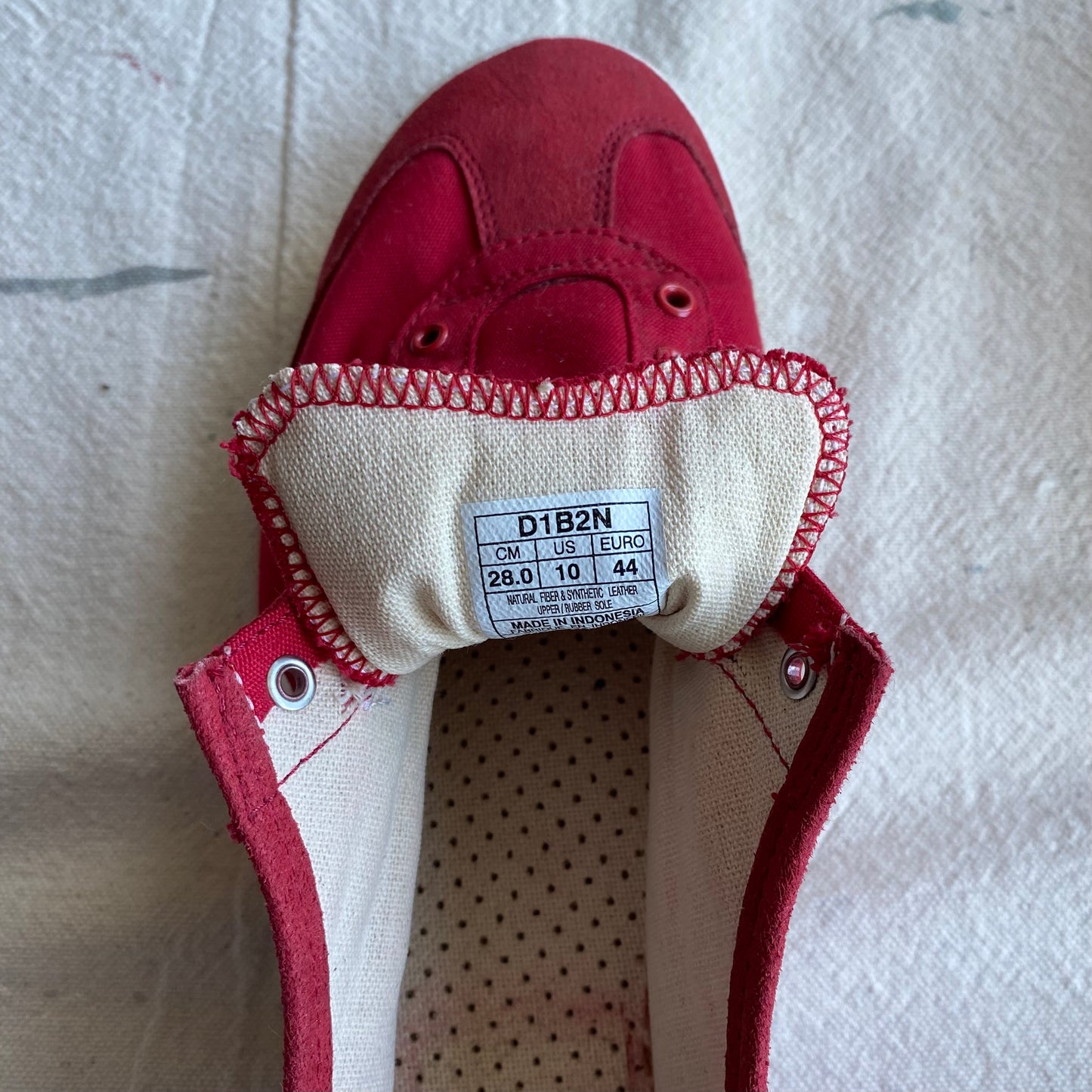 Red Onitsuka Tiger Sneakers