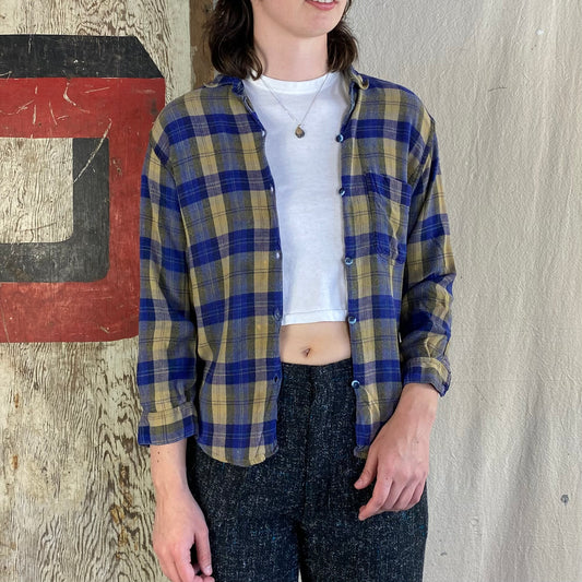 70's Plaid Flannel