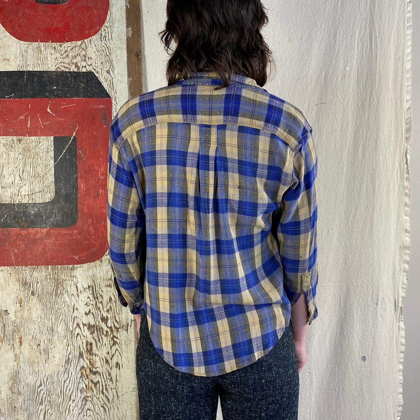 70's Plaid Flannel