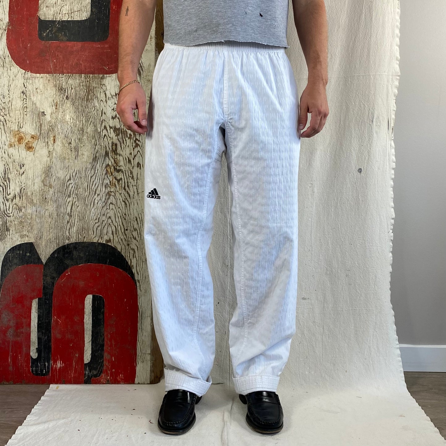 90's Adidas Monogram Pants