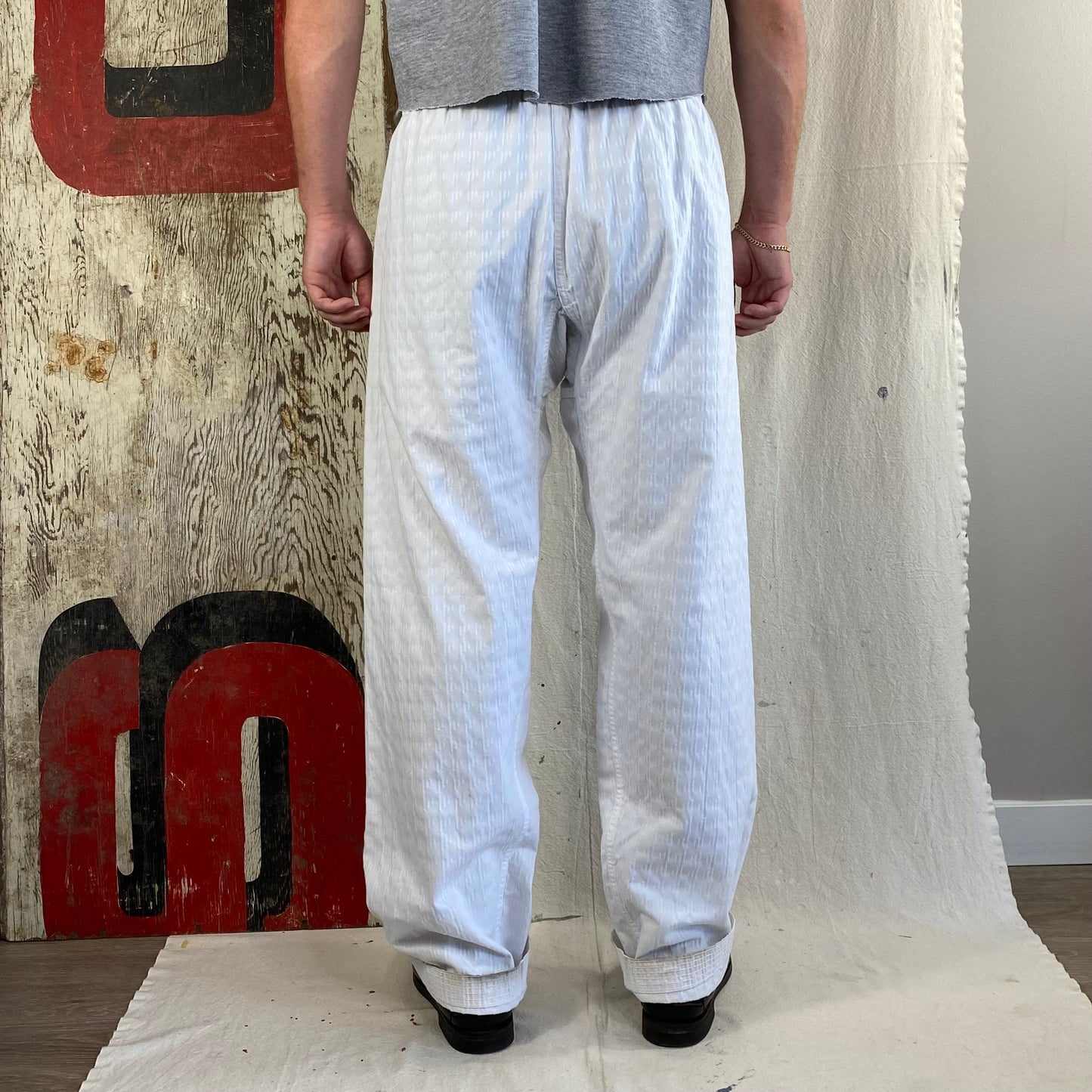 90's Adidas Monogram Pants