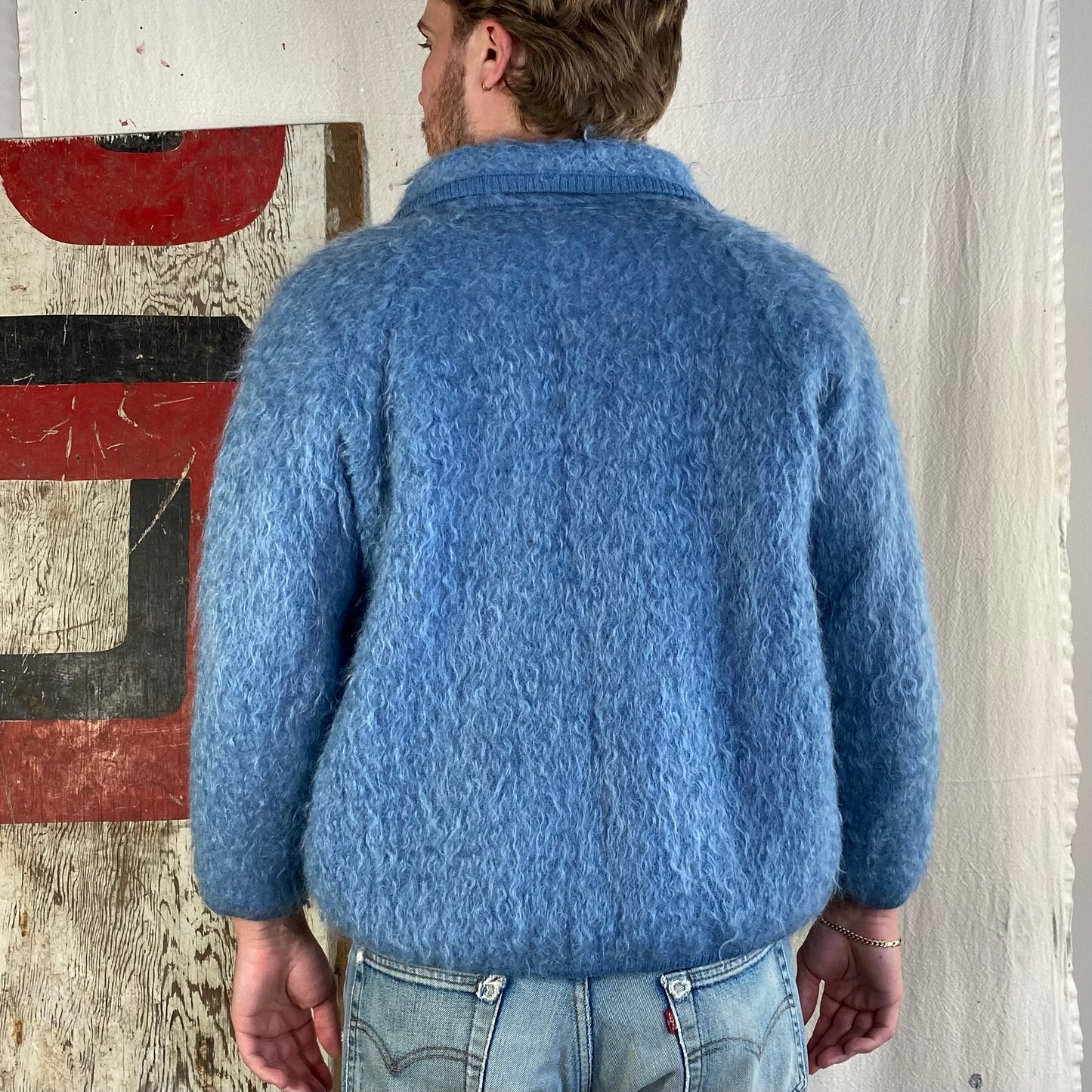 80's Mohair Cardigan