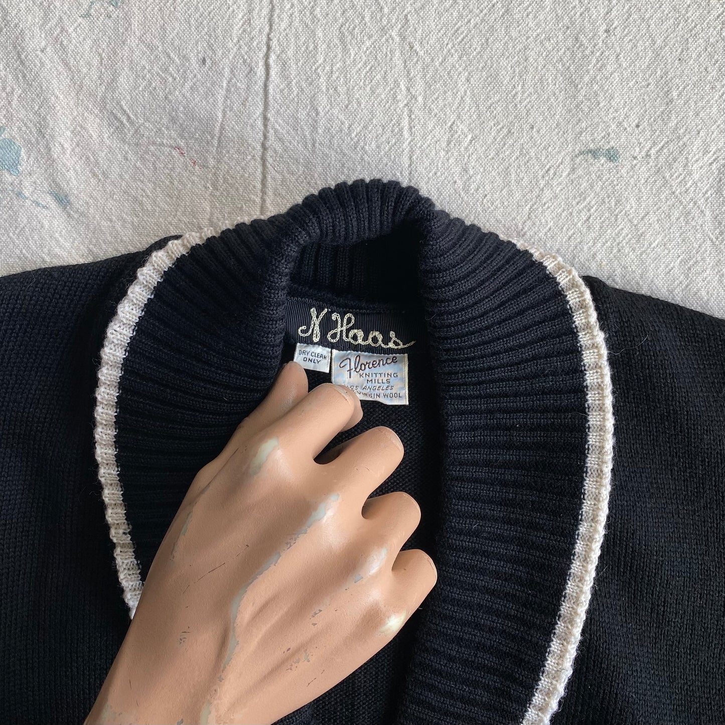 60's "Nancy" Collegiate Cardigan
