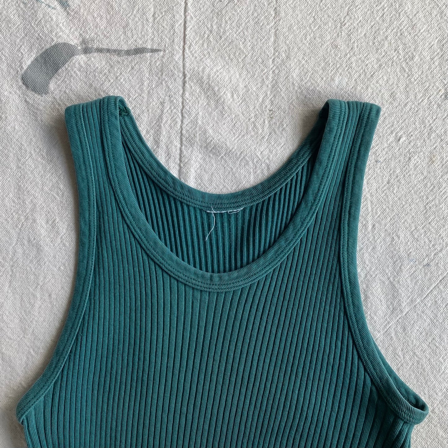 70's Forest Green Tank