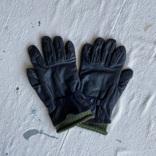 40's Leather Military Gloves