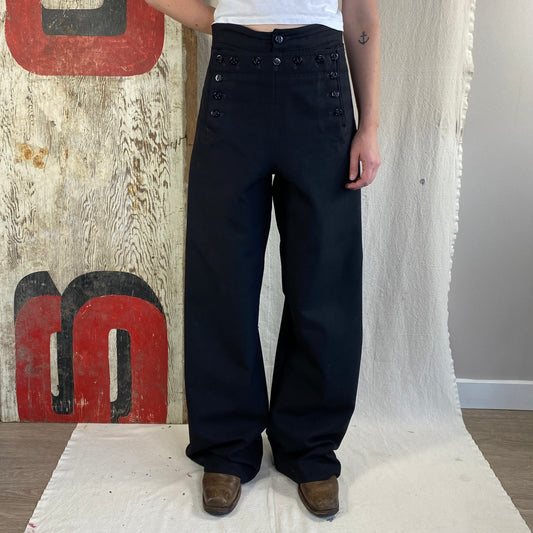 USN Stencil Wool Flares