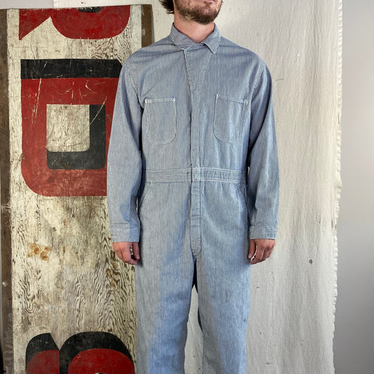 60's Hickory Stripe Coveralls