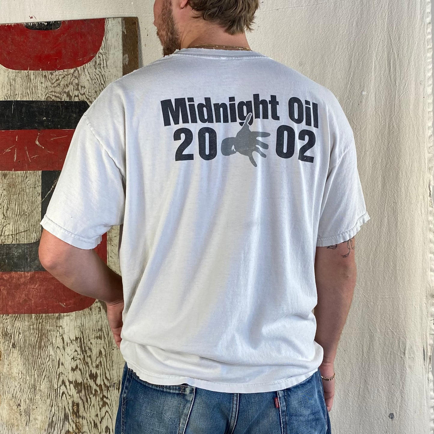 Midnight Oil Tour Tee
