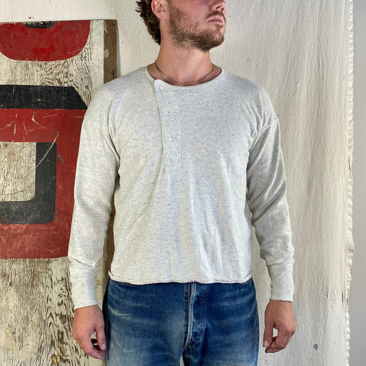 40's Asymmetrical Button Thermal