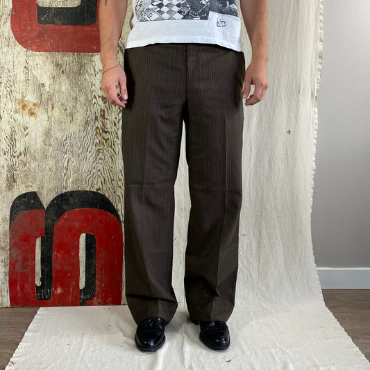 70's Pinstripe Trousers