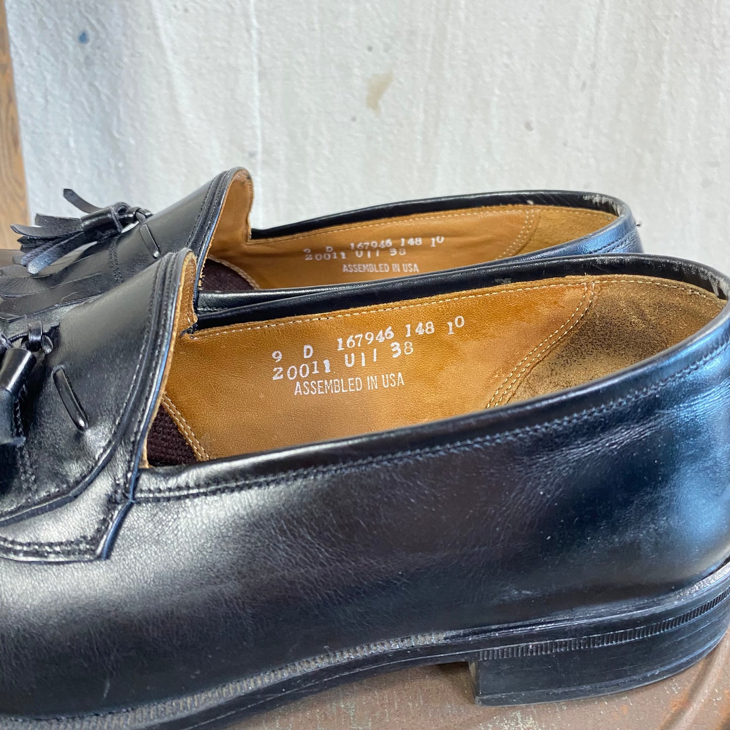 Leather Tassel Loafers