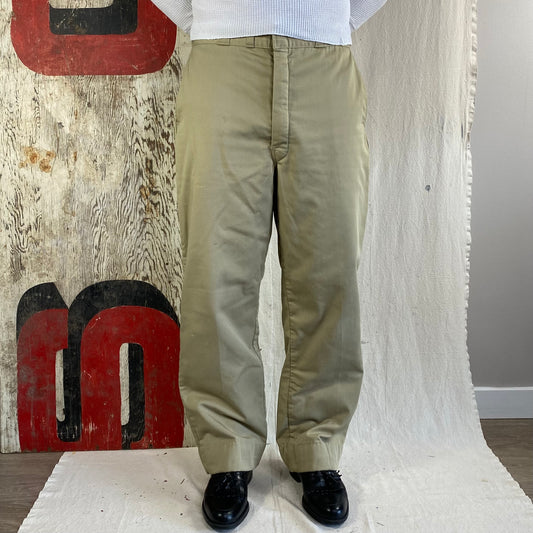70s LL Bean Lined Chinos