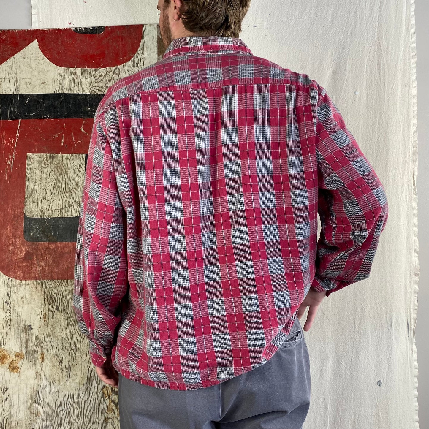 70's Loop Collar Flannel