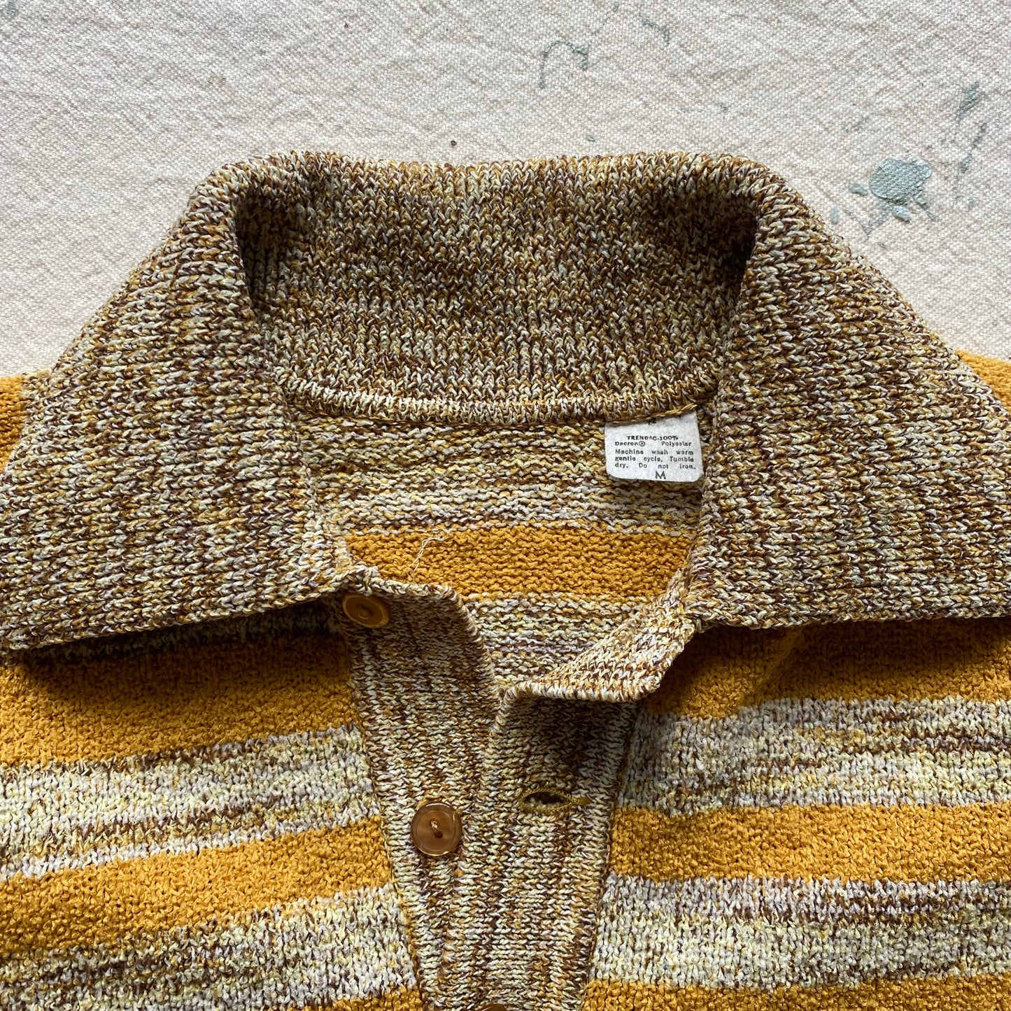 70's Striped Knit
