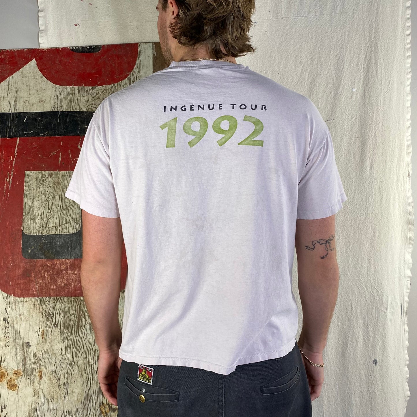 90's K.D. Lang Ingenue Tour Tee