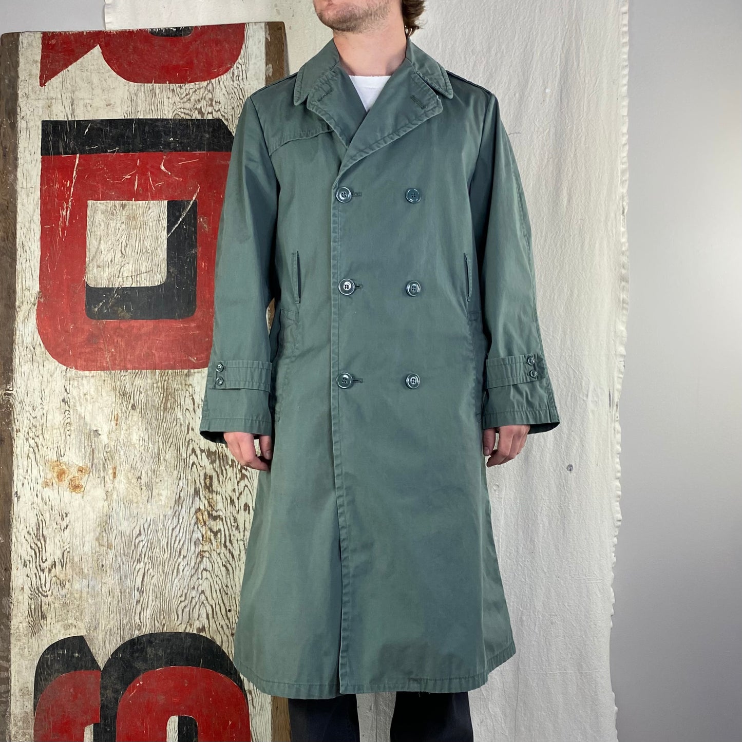 70's Military Raincoat