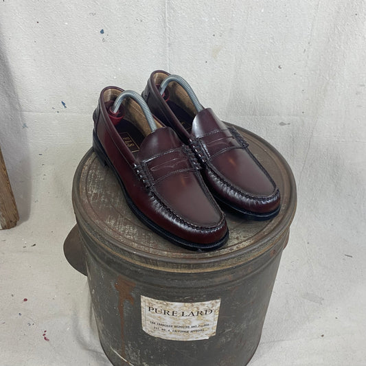 Burgundy Pennney Loafers