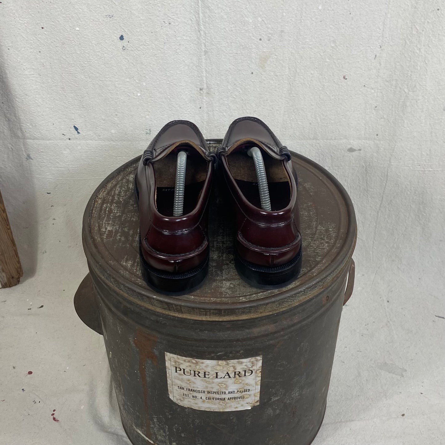 Burgundy Pennney Loafers