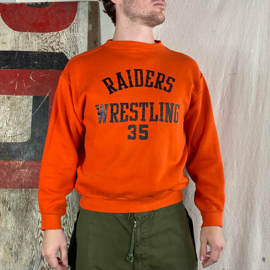 70's Raiders Wrestling Crewneck