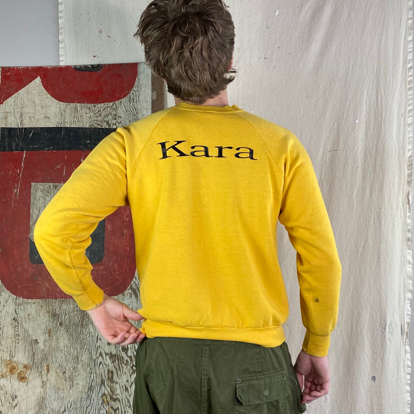 90's Yellow Crewneck