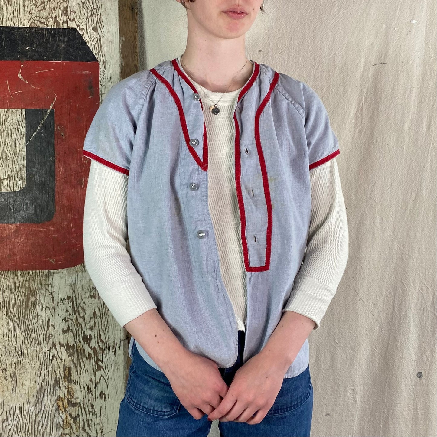 50's Wilson Baseball Jersey