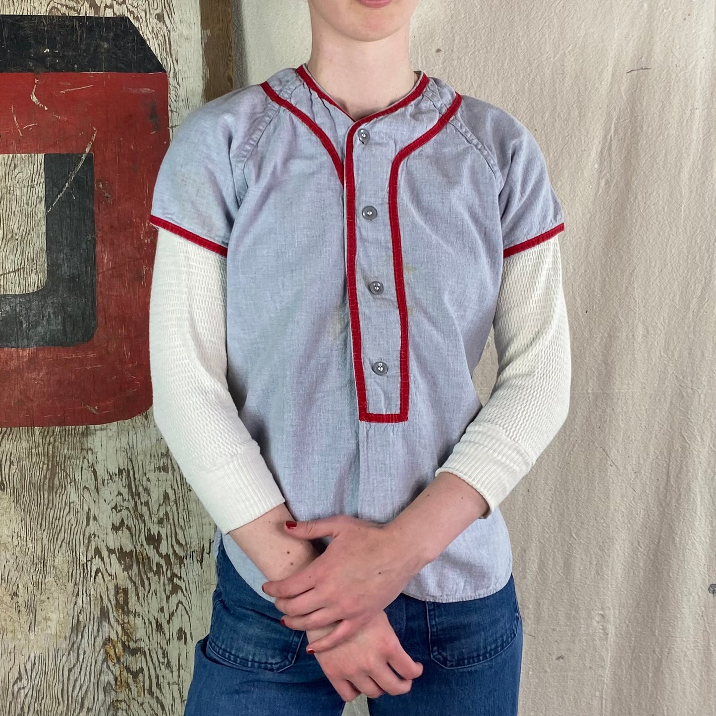50's Wilson Baseball Jersey